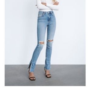 ZARA High Rise Jeans